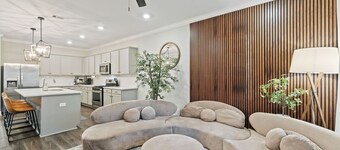 Tranquil 3BR Townhome with Porch, Office & Pool Access Near Auburn