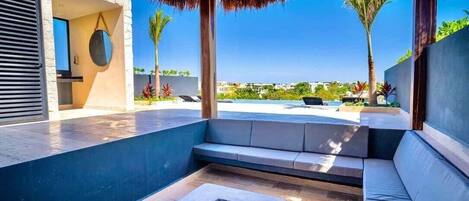 Condo, 1 King Bed with Sofa bed, Pool Access, Pool View (Alab Ool PB3) | View from room