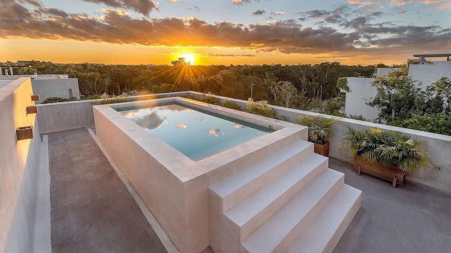 Studio With Great Rooftop Pool