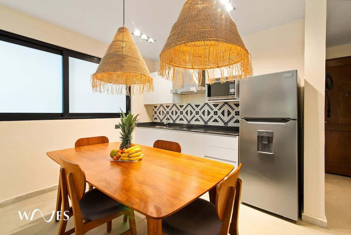 Condo, 1 King Bed, Garden View (Nook Tulum 202C T5) | 1 bedroom, individually decorated, individually furnished, bed sheets