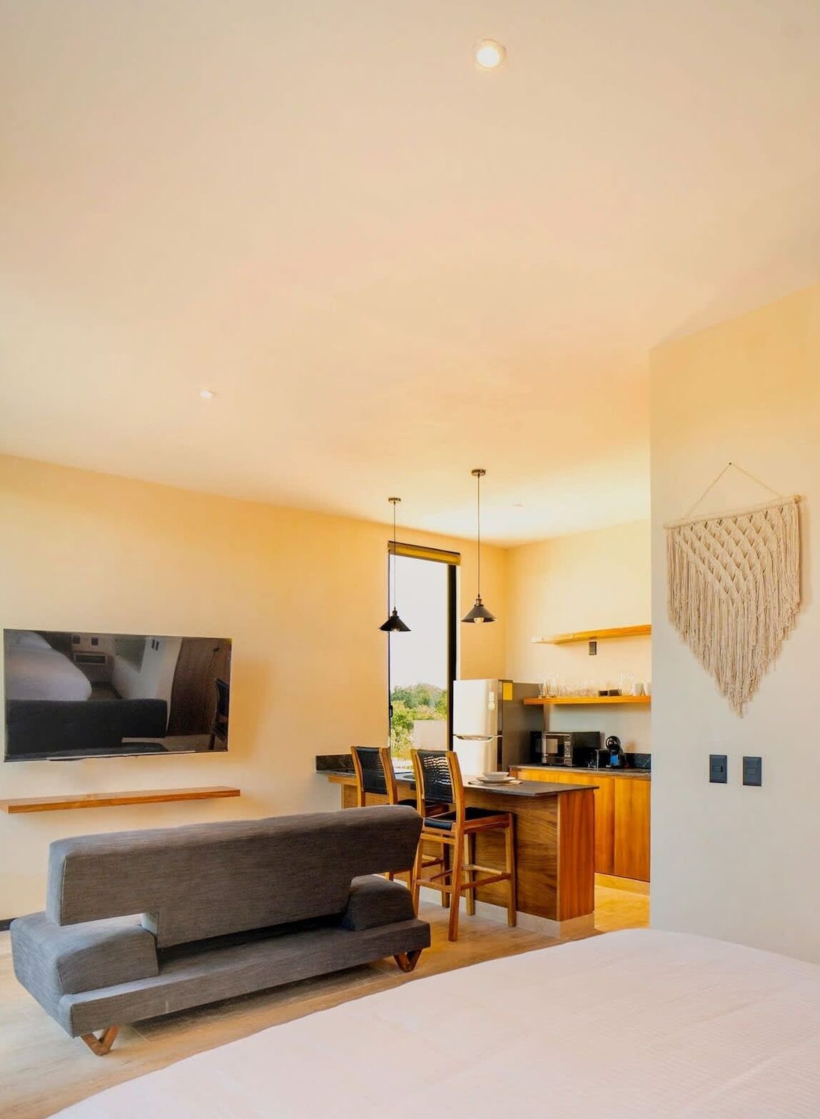 Lejlighed - 1 kingsize-seng med sovesofa - adgang til pool - udsigt til pool (Alab Ool PH1 ) | 1 soveværelse, individuelt design, individuel indretning