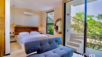 Apartment, 1 King-Bett und Schlafsofa, Poolzugang, Poolblick (Alab Ool PH1 )