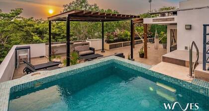 Great Located Spacious 2 BR Apartment With Amazing Terrace by Waves Management