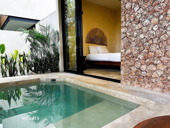 Outdoor pool - Spacious 2 BR Apartment With Private Pool, Top Amenities (Tulum)
