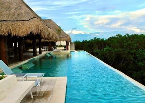 Outdoor pool - Condo With Amazing Jungle View Top Amenities (Tulum)
