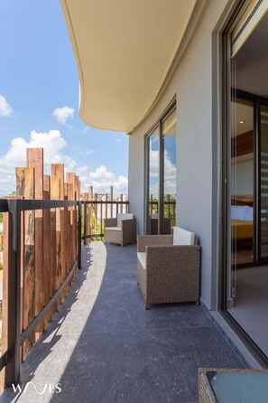 Condo, 1 Queen Bed with Sofa bed, Pool Access, City View (Phimai Fuego 24) | View from room