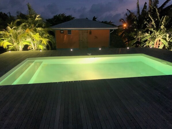 Pool - Brand-new Kaz bonheur bungalow (Saint-François)
