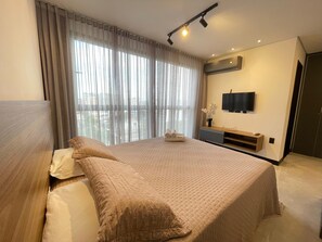 Apartment, Beach View | 1 bedroom, iron/ironing board, free WiFi - Sky Concept 816 (Maceió)