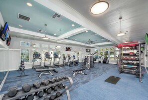 Fitnessbereich