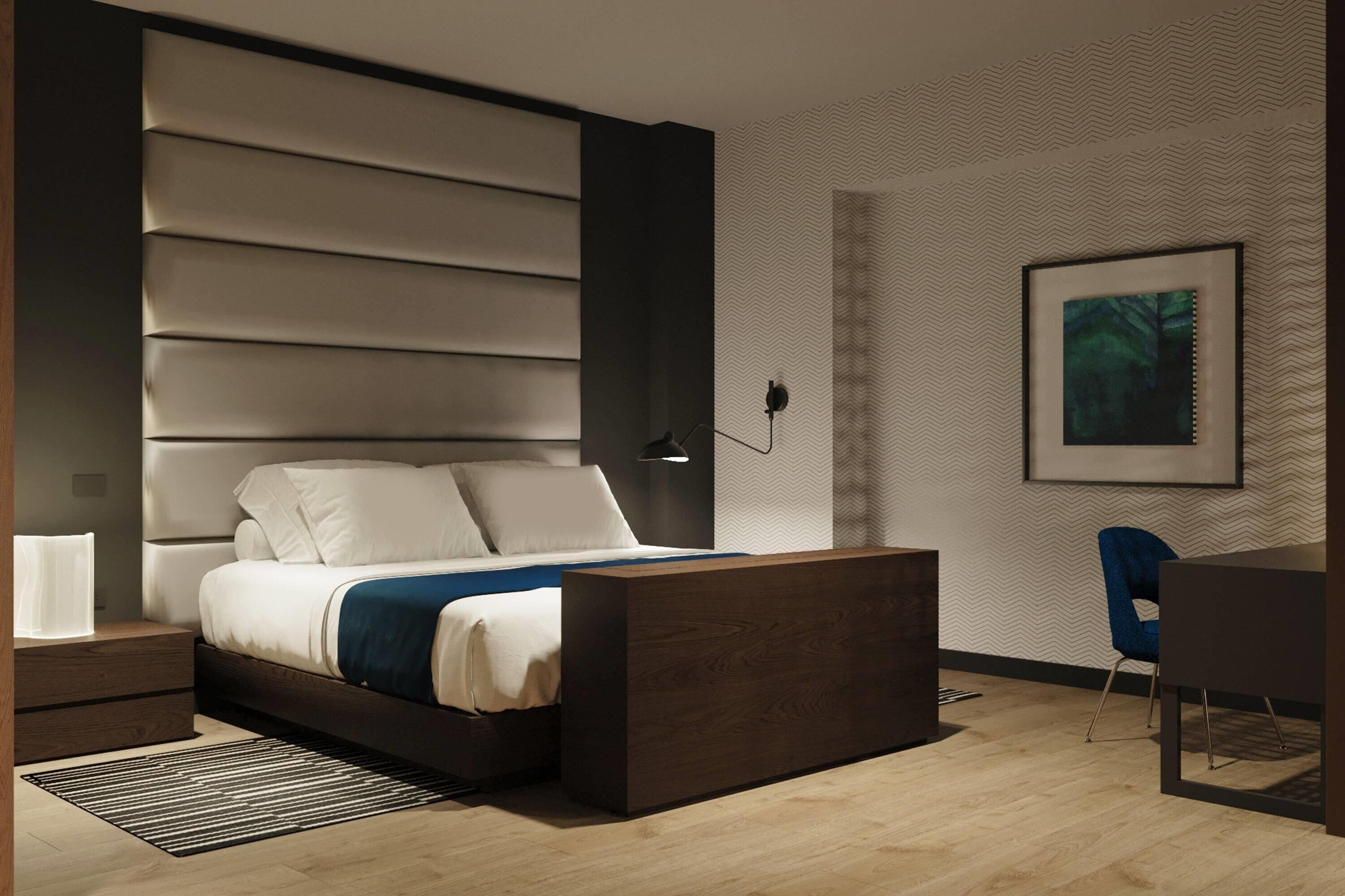 Ropa de cama de alta calidad, cubrecamas y colchones con efecto memoria 