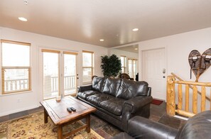 TV, fireplace, DVD player