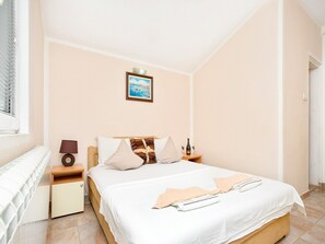 Iron/ironing board, WiFi, bed sheets - Perfect Budva Stay Near the Sea & Aqua Park - Studio with Terrace 1/2 1 (Budva)
