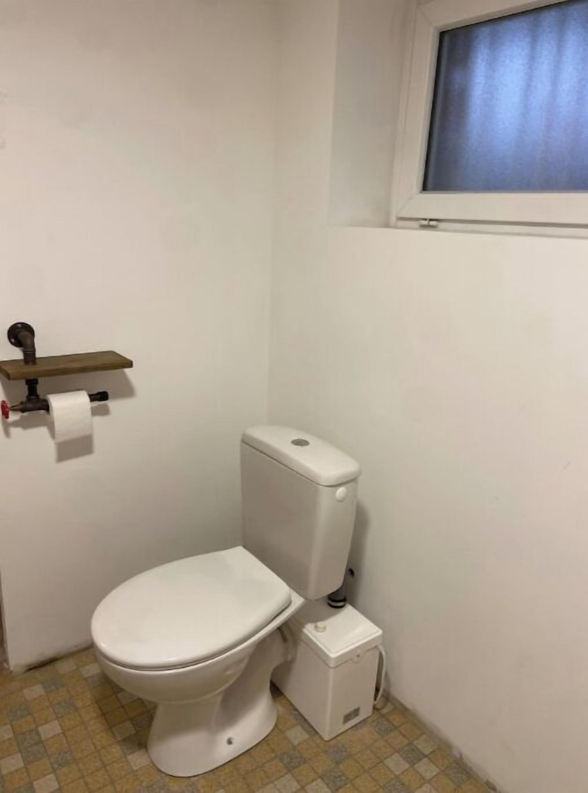 Towels, soap, shampoo, toilet paper