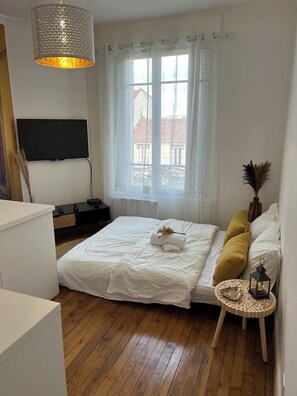 Lägenhet Comfort - utsikt mot staden | Vardagsrum
