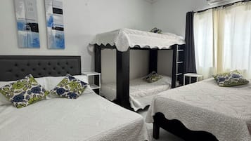 5 bedrooms, iron/ironing board, travel crib, free WiFi