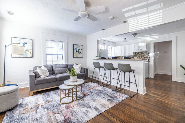 Smart TV - Chic Metro Flat | Near Downtown, Midtown, & Virginia Highlands (Atlanta)