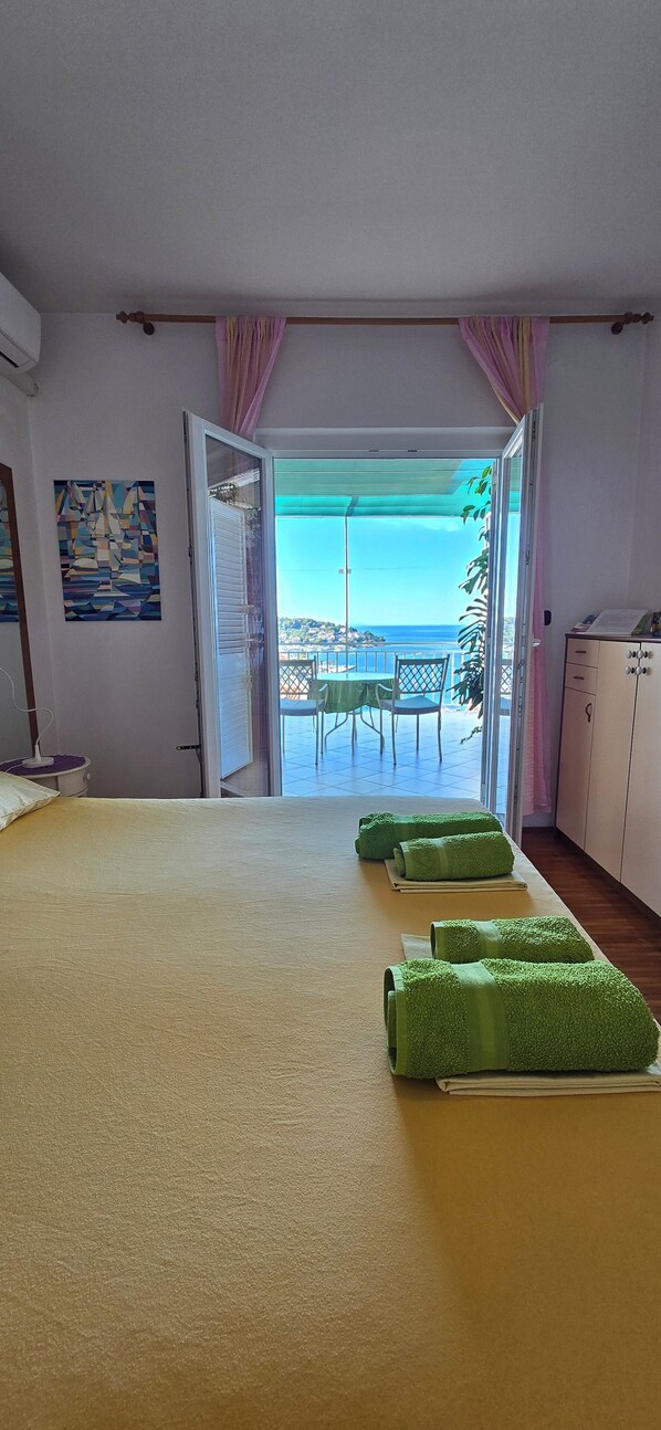 Romantisches Zimmer, Balkon, Meerblick | Kostenloses WLAN