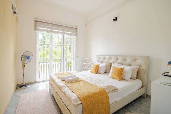 5 bedrooms, iron/ironing board, travel cot, WiFi