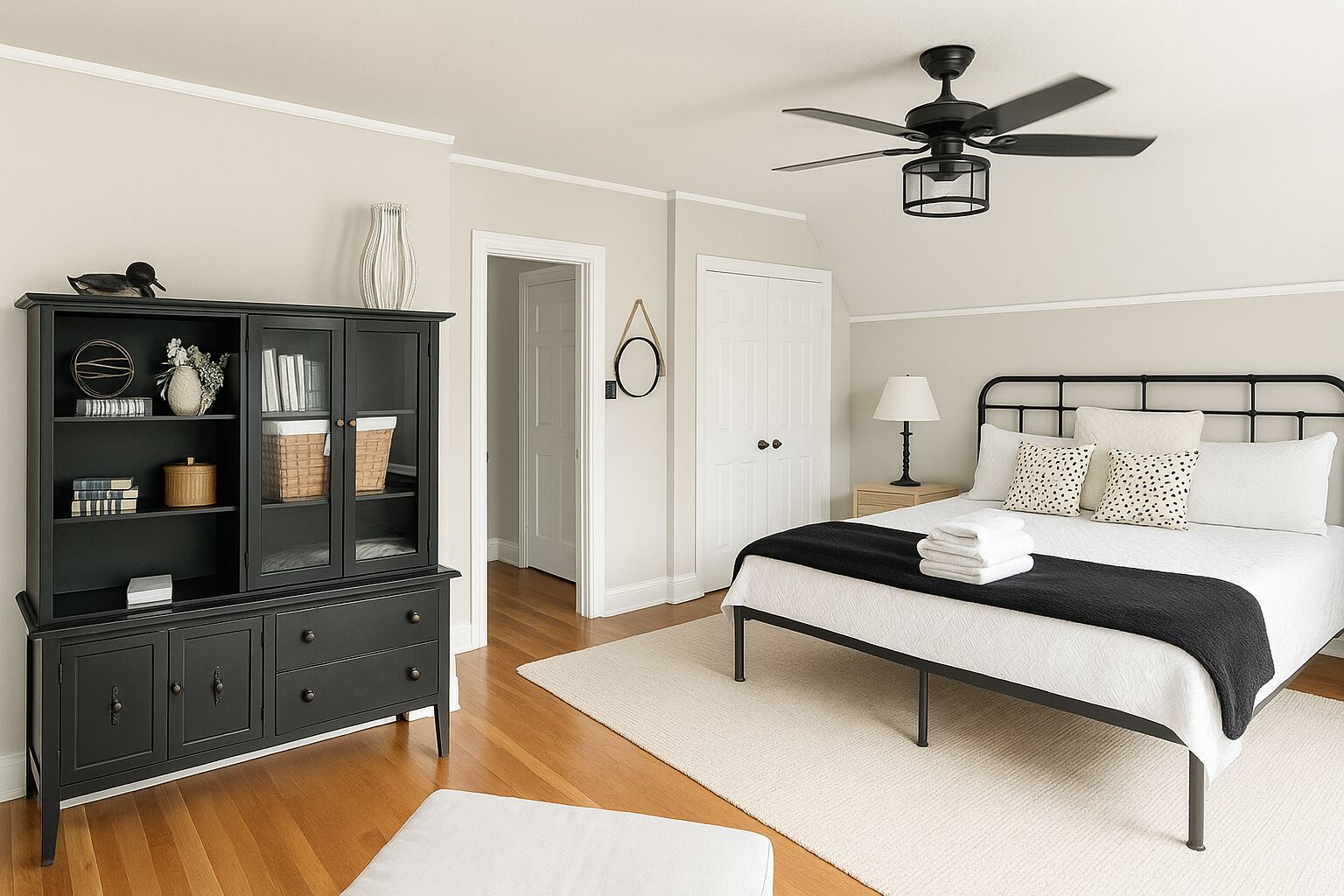 2 bedrooms, iron/ironing board, travel cot, free WiFi