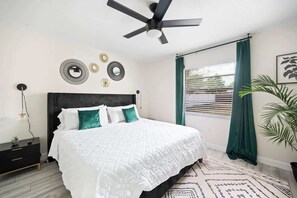 3 bedrooms, iron/ironing board, travel crib, WiFi