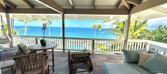 Mermaid’s Lookout WOW the views! Ocean Front, full lanai, heated pool & AC.