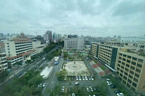 Blick von der Unterkunft