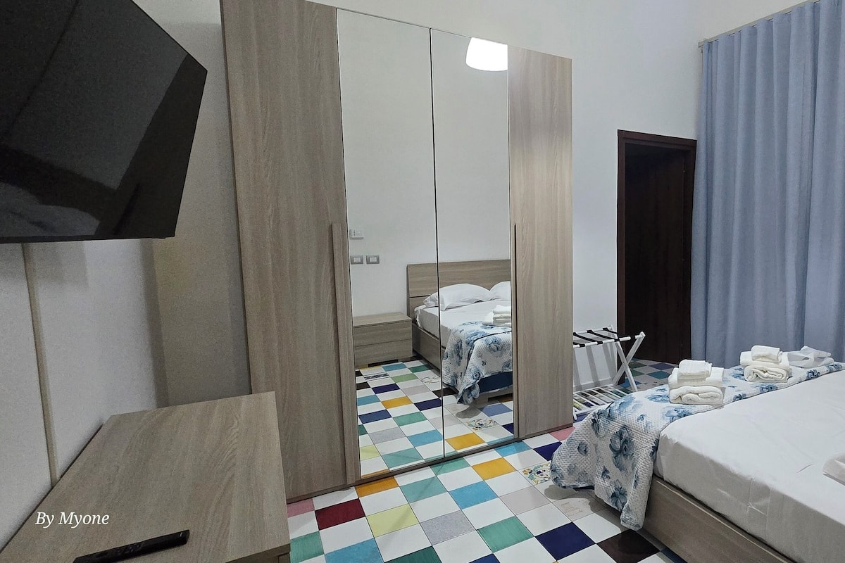 Family Apartment | 1 bedroom, down comforters, memory foam beds, in-room safe