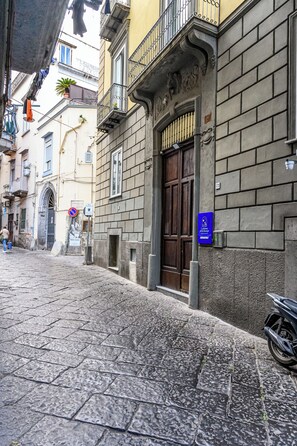 Majoituspaikan julkisivu