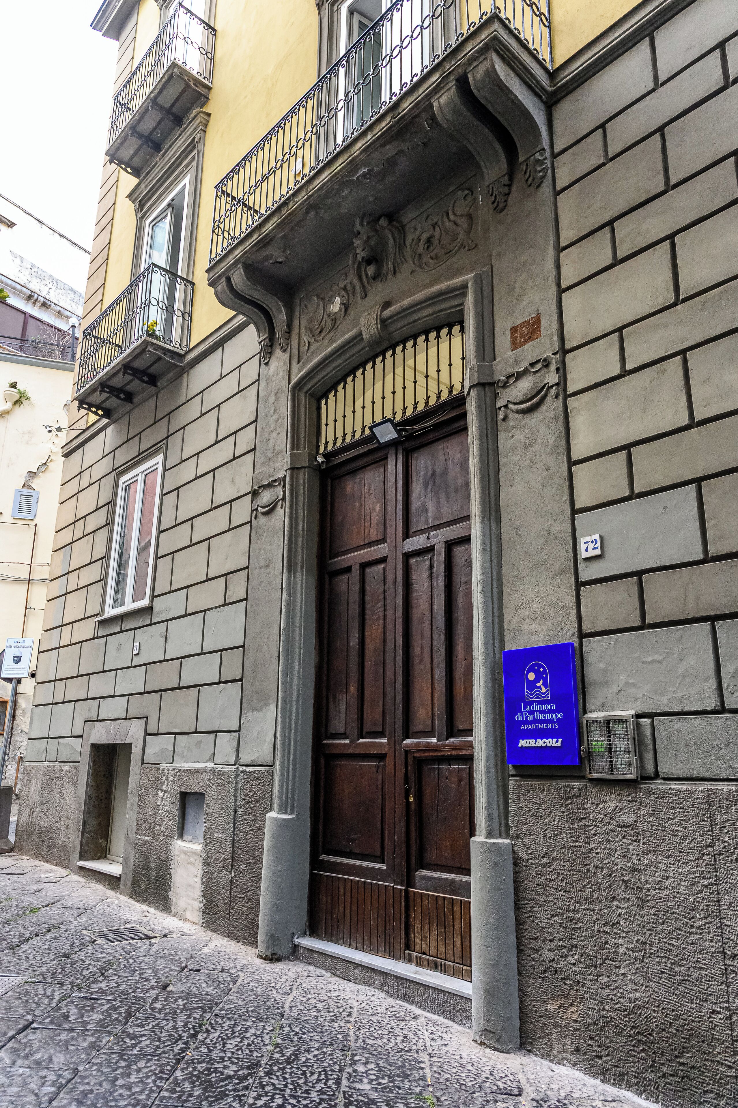 Façade de l’hébergement