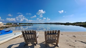 Sun loungers, beach towels