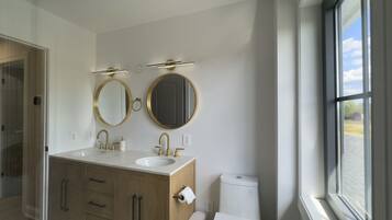 Hårtørrer, håndklæder