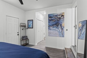 4 bedrooms, iron/ironing board, travel crib, WiFi