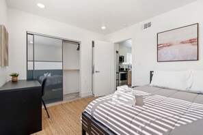 Desk, iron/ironing board, free WiFi, bed sheets