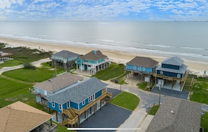 Exterior - Beautiful beach house steps from the beach! (Bolivar Peninsula)