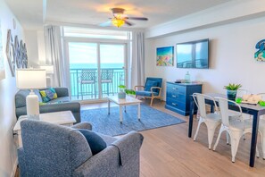 Smart TV - Beautiful Renovated 2 Bedroom Condo with Direct Ocean Views! Paradise 1907 (Myrtle Beach)