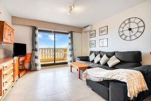 TV - Apartment 'Barlovento H' with Sea View, Wi-Fi and Air Conditioning (Xeraco)