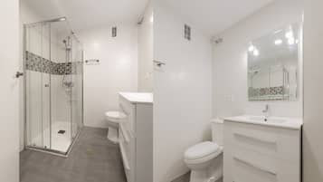 Shower, towels