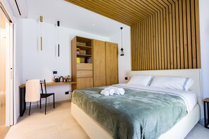 1 slaapkamer, een strijkplank/strijkijzer, gratis wifi, beddengoed