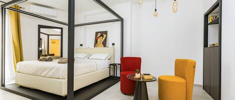 1 室のベッドルーム、アイロン / アイロン台、WiFi (無料)、ベッドシーツ