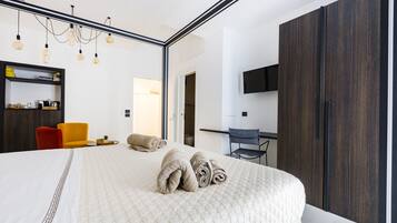 1 chambre, fer et planche à repasser, Wi-Fi gratuit, draps fournis