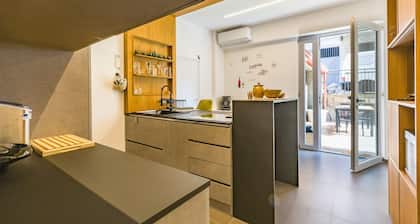 Chambre "Bengala" avec jardin partagé, Wi-Fi et climatisation