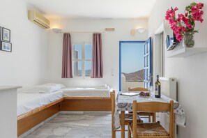 1 غرفة نوم وواي فاي مجانًا وملاءات أسرّة