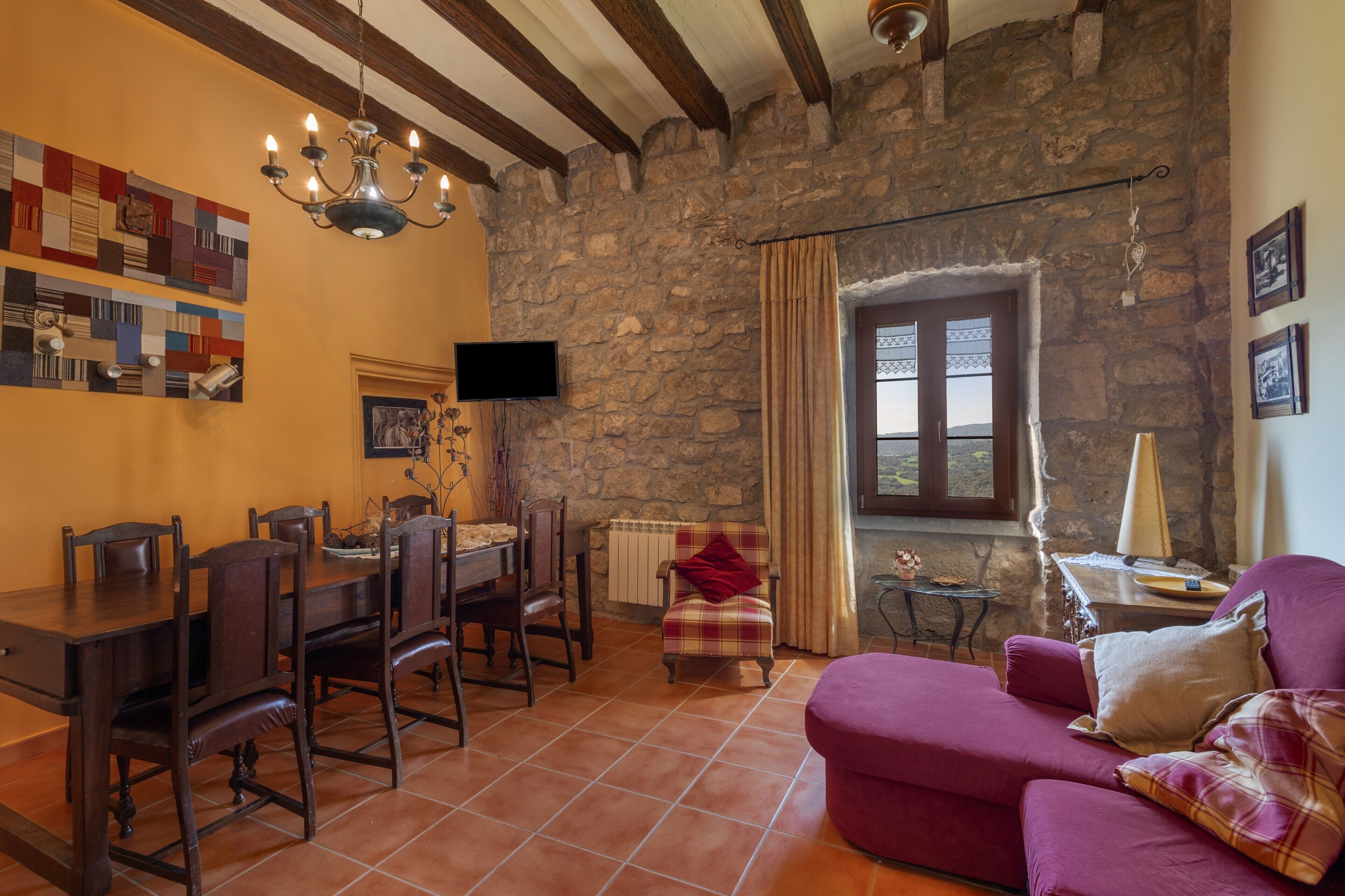 TV, fireplace, DVD player, ping pong