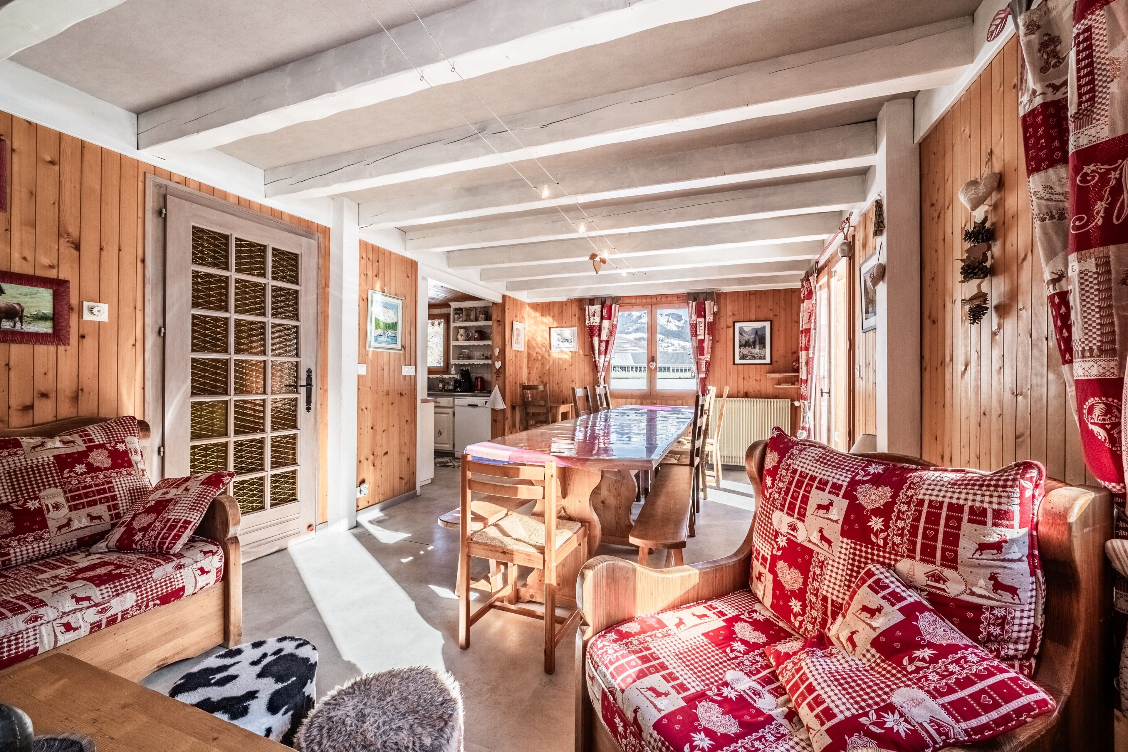 Chalet 'Phidel - 11 Personen' Met Bergzicht, Privéterras En Wifi - Meer van Genève