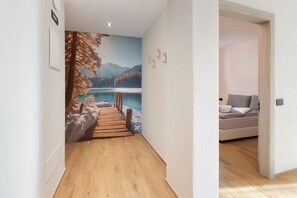 2 bedrooms, free WiFi, bed sheets, wheelchair access