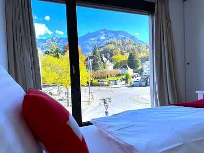 SwissHut Modern 5min Interlaken West Station - Apart. Rugen 1