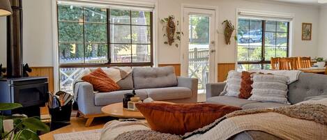 تلفزيون، مدفأة