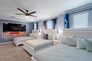 9 bedrooms, iron/ironing board, free WiFi, bed sheets