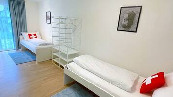 2 chambres, bureau, lit parapluie, Wi-Fi