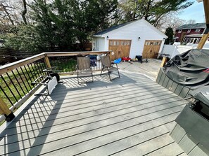 Terrace/patio - ML 5Star Escape NY™ Luxury Family Oasis Near JFK, Queens & NYC Pet Friendly (West Hempstead)